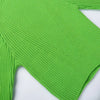 Set coordinato t-shirt e mini gonna plissettato da donna ATREND