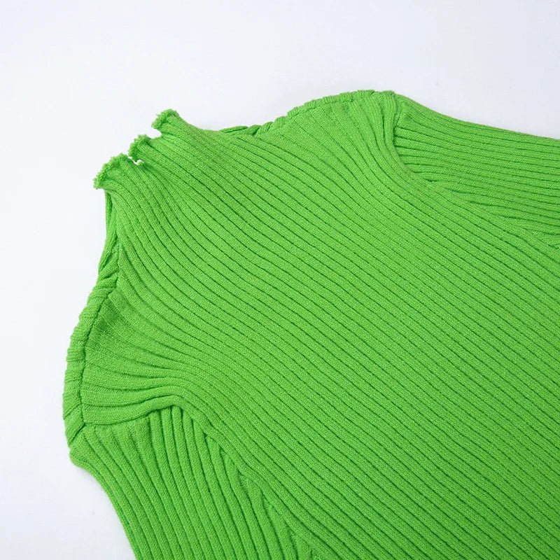 Set coordinato t - shirt e mini gonna plissettato da donna ATREND