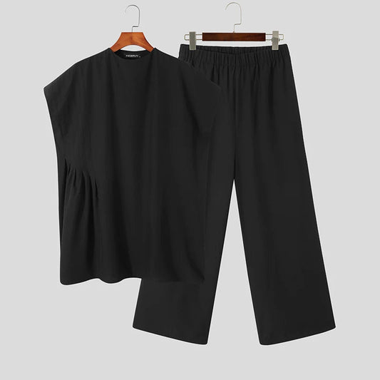 Set coordinato t-shirt e pantaloni da uomo - set coordinato ATREND
