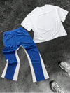 Set coordinato T-Shirt stampata e pantaloni gamba larga da uomo ATREND