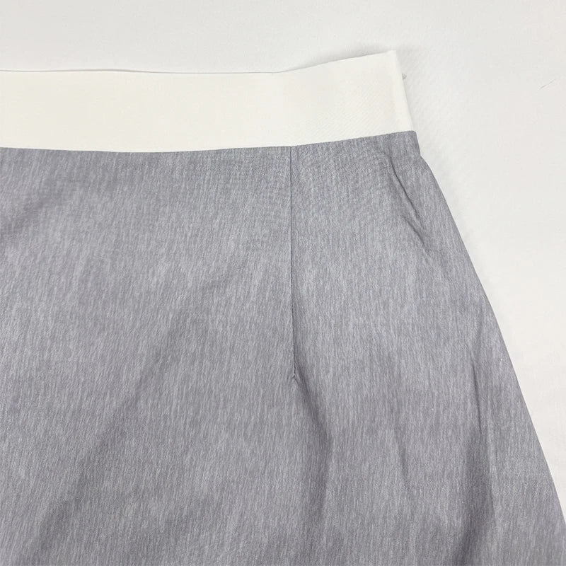 Set coordinato top e gonna geometrica da donna - Set coordinato ATREND