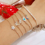 Set di 6 braccialetti casual da donna - set gioielli ATREND