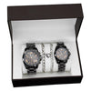 Set idea regalo casual con 2 orologi e 2 braccialetti da uomo ATREND