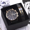 Set idea regalo casual orologio e bracciale da uomo ATREND