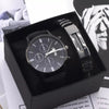 Set idea regalo casual orologio e bracciale da uomo ATREND