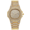 Set idea regalo orologio braccialetto e collana cuban da donna ATREND