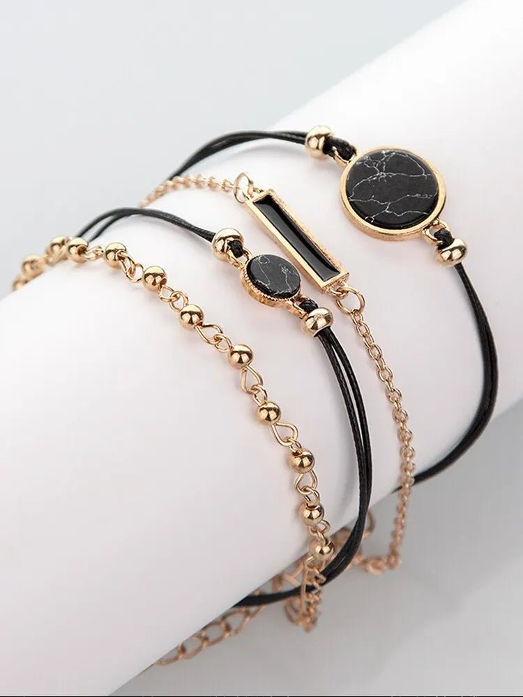 Set orologio al quarzo e braccialetti da donna - Idea regalo donna ATREND