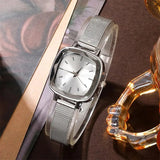 Set orologio anello collana e orecchini con brillantini da donna ATREND