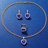 Set orologio anello collana e orecchini da donna ATREND