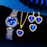 Set orologio anello collana e orecchini da donna ATREND