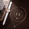Set orologio braccialetto collana e orecchini da donna ATREND