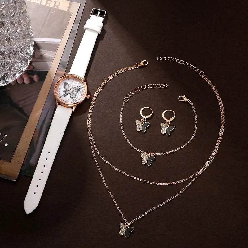 Set orologio braccialetto collana e orecchini da donna ATREND