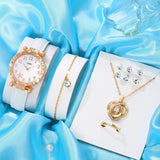 Set orologio collana braccialetto orecchini e anello da donna ATREND