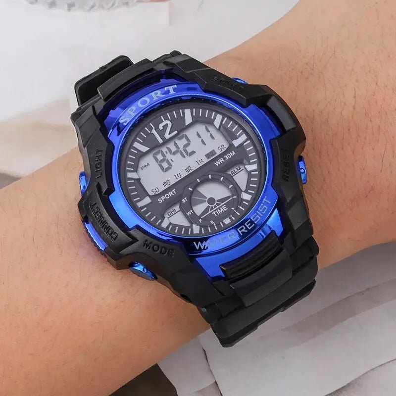 Set orologio digitale e braccialetto da uomo ATREND