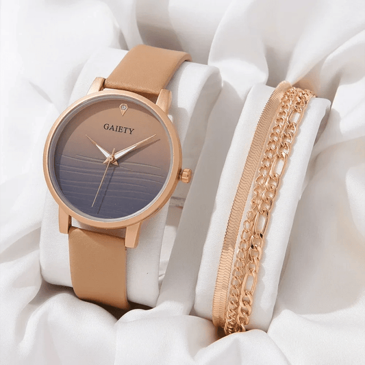 Set orologio e braccialetti da donna - Idea regalo donna ATREND