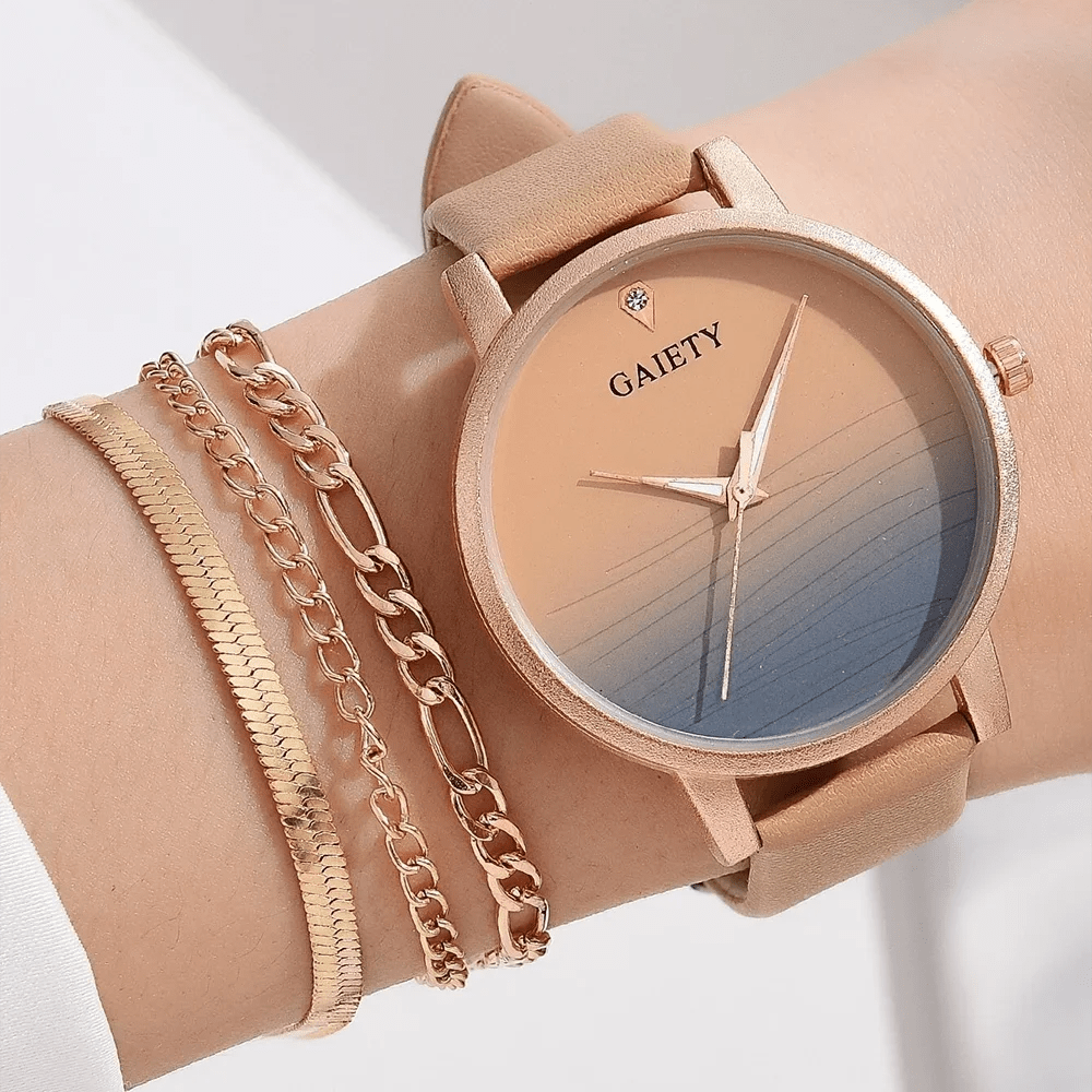 Set orologio e braccialetti da donna - Idea regalo donna ATREND
