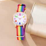 Set orologio e braccialetti multicolor da donna ATREND