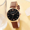 Set orologio in pelle PU e braccialetti da donna ATREND