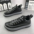 Sneakers Canvas Plush chiusura a lacci da uomo - Sneakers ATREND