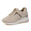 Sneakers casual con para alta dietro e lacci da donna ATREND