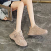 Sneakers casual con plateau in PU traspirante da donna ATREND