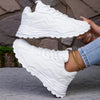 Sneakers casual con plateau stringate traspiranti da donna ATREND