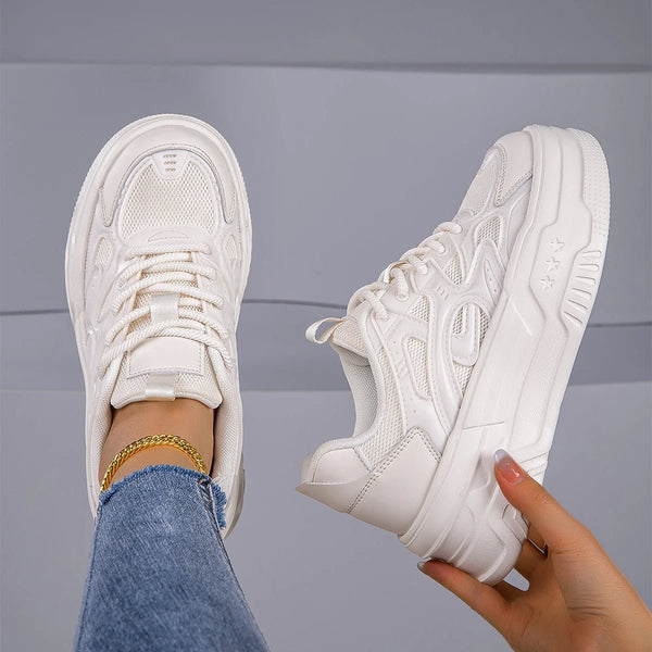 Sneakers casual con plateau traspiranti antiscivolo da donna ATREND
