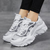 Sneakers casual in pelle PU bicolo da donna ATREND