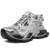 Sneakers casual in pelle sintetica mesh traspirante con lacci unisex ATREND