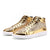 Sneakers casual patchwork in pelle PU e glitter unisex ATREND