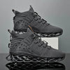 Sneakers chunky patchwork casual con suola geometrica da uomo ATREND