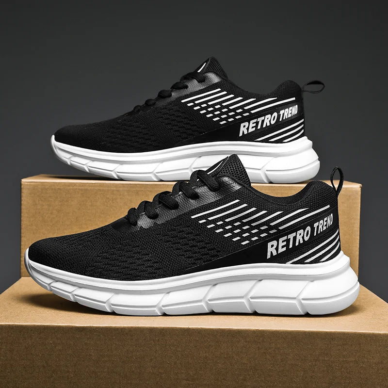 Sneakers Retro Trend chiusura a lacci da uomo - Sneakers ATREND