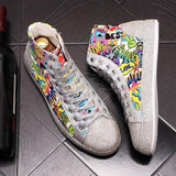 Sneakers stampata board diamond da uomo - Sneakers ATREND