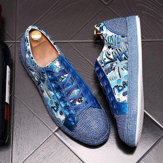 Sneakers stampata board diamond da uomo - Sneakers ATREND