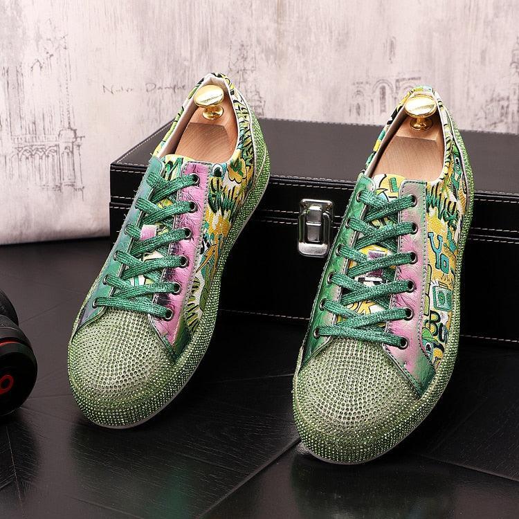 Sneakers stampata board diamond da uomo - Sneakers ATREND