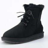 Stivaletti invernali casual con pelliccia sintetica da donna - Stivaletti ATREND