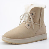 Stivaletti invernali casual con pelliccia sintetica da donna - Stivaletti ATREND