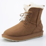 Stivaletti invernali casual con pelliccia sintetica da donna - Stivaletti ATREND