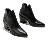 Stivaletti stile cowboy in pelle sintetica da donna - Stivaletti ATREND