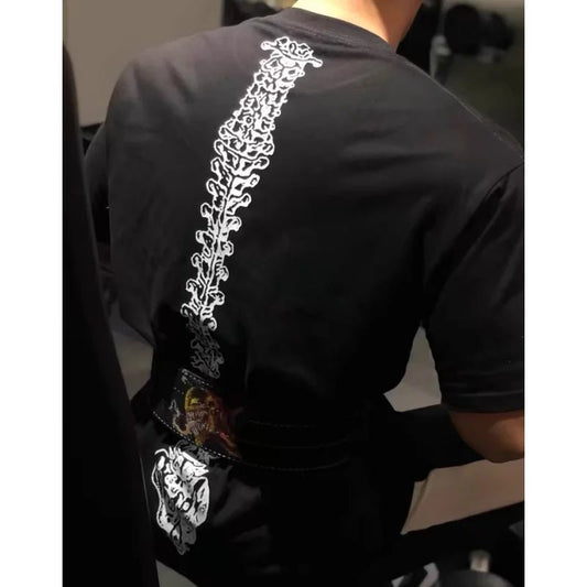T-shirt a amezze maniche in cotone da uomo ATREND