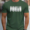 T-shirt casual a mezze maniche con stampa in lettere da uomo ATREND