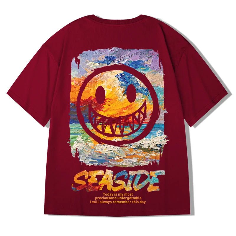 T-shirt casual grafica da uomo ATREND