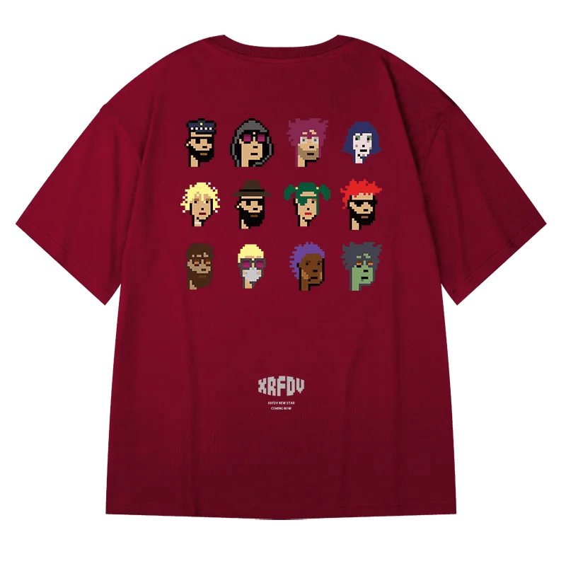T-shirt casual grafica da uomo ATREND