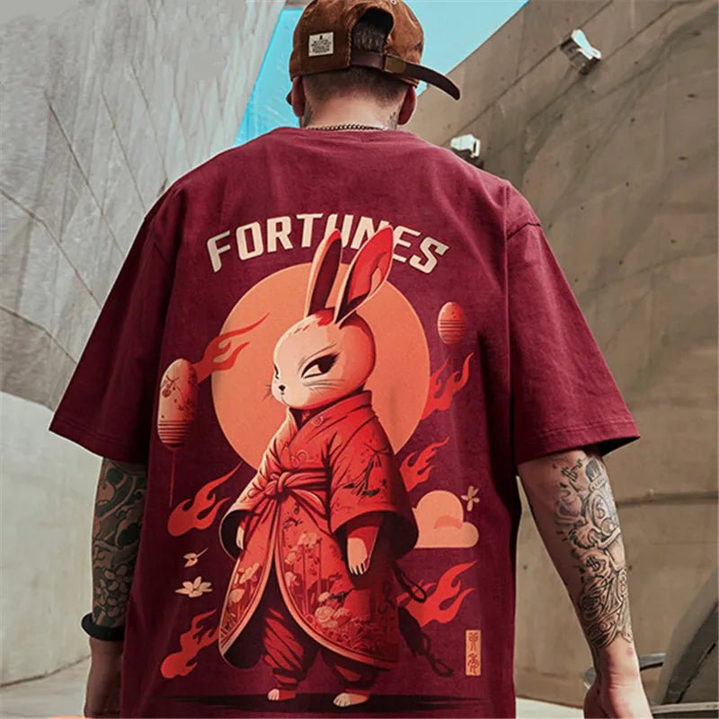 T-shirt casual grafica da uomo ATREND