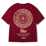 T-shirt casual grafica da uomo ATREND