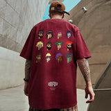 T-shirt casual grafica da uomo ATREND
