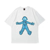 T-shirt casual grafica in cotone da uomo ATREND