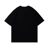 T-shirt casual grafica in cotone da uomo ATREND