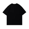 T-shirt casual grafica in cotone da uomo ATREND