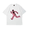 T-shirt casual grafica in cotone da uomo ATREND